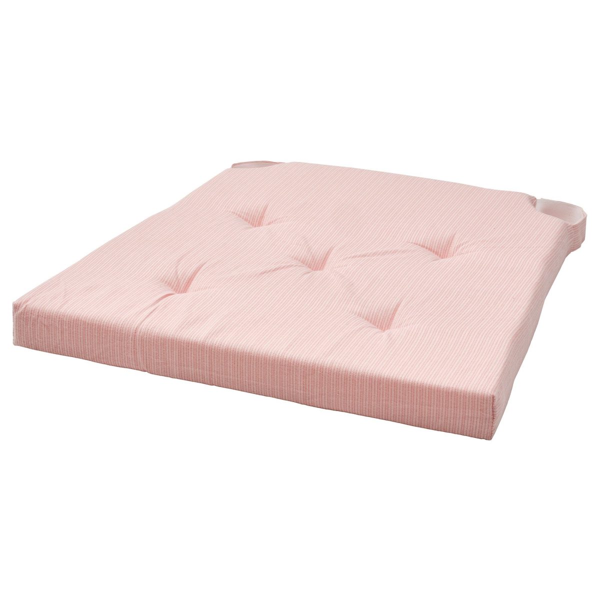 Sandalye Minderi, Pembe-Beyaz, 42/35x40x4 cm