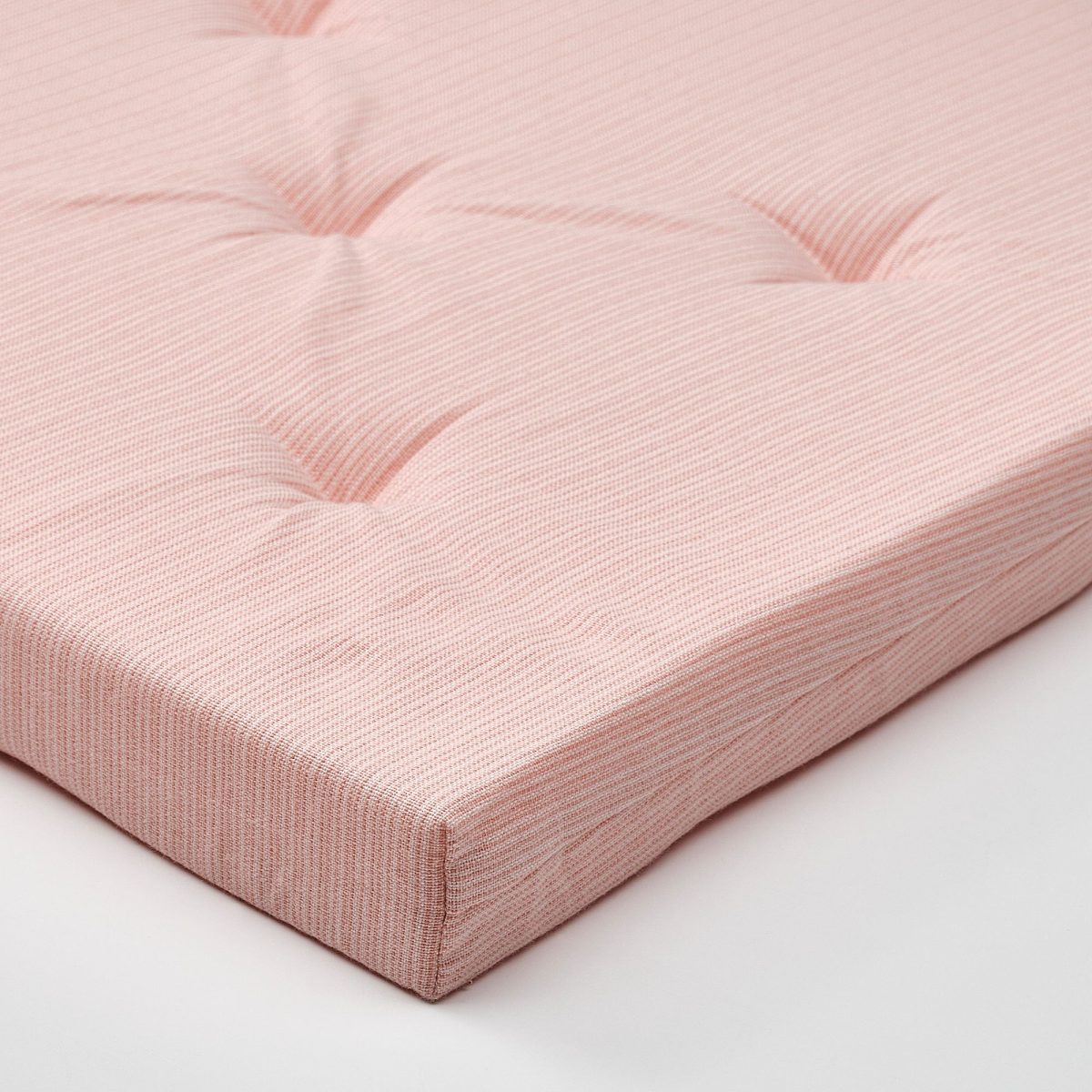 Sandalye Minderi, Pembe-Beyaz, 42/35x40x4 cm – 2. görsel