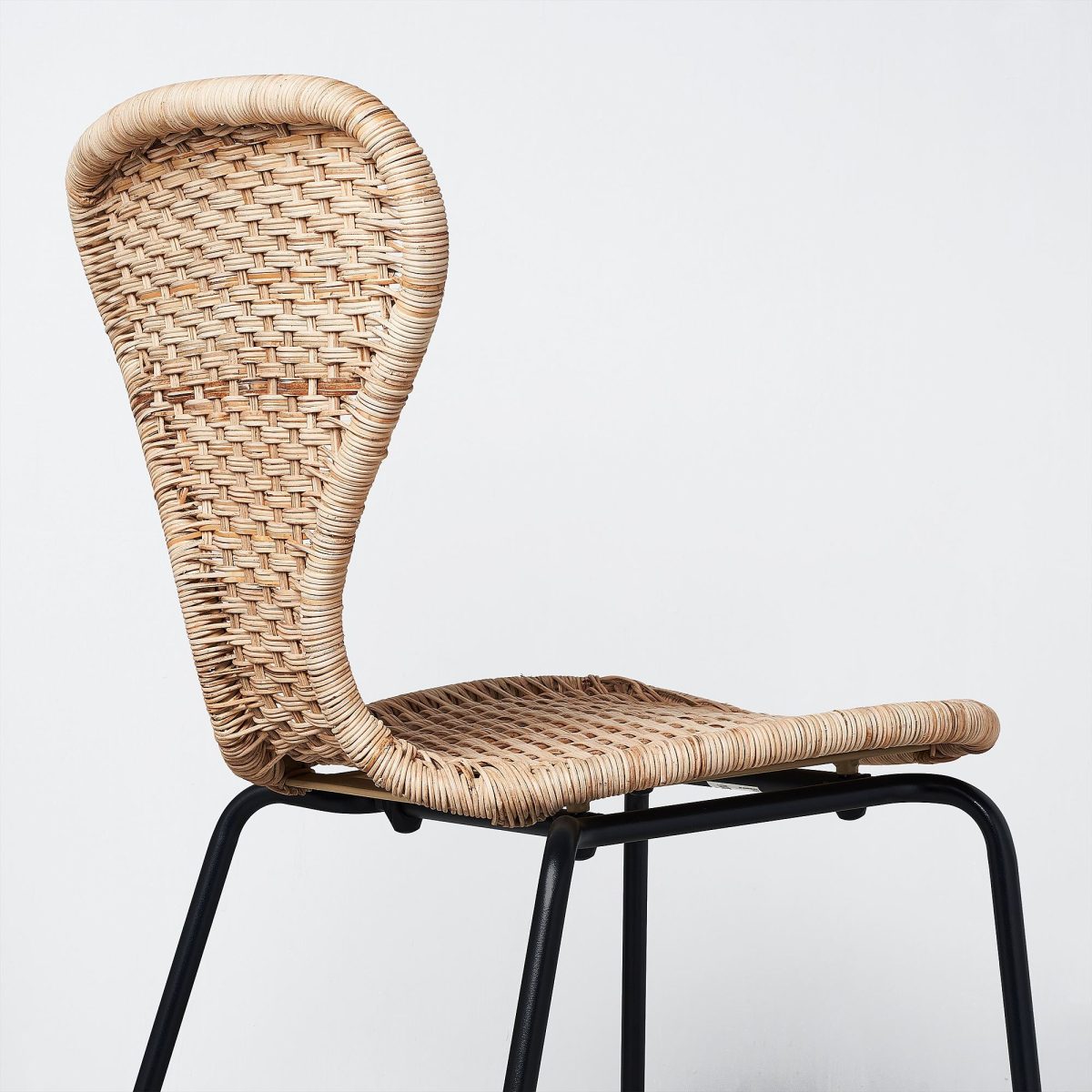 Sandalye, Rattan-Siyah – 3. görsel