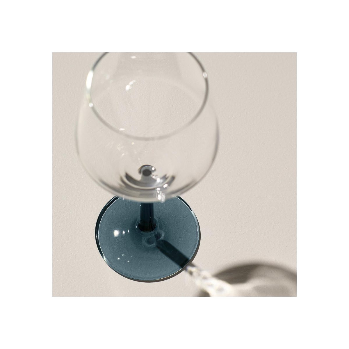 Şarap Kadehi, Mavi-Gri-Cam, 50 cl – 3. görsel