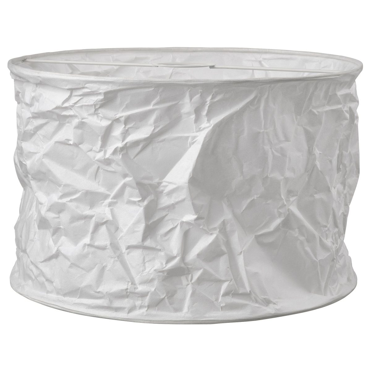 Sarkıt Lamba Abajur Başlığı, Beyaz, 33 cm