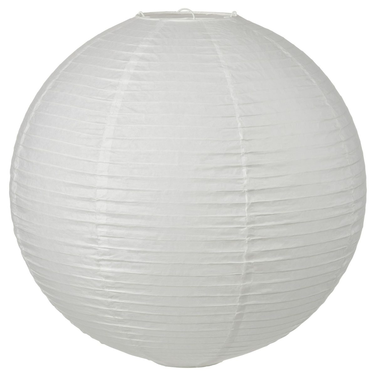 Sarkıt Lamba Abajur Başlığı, Beyaz, 45 cm, El Yapımı
