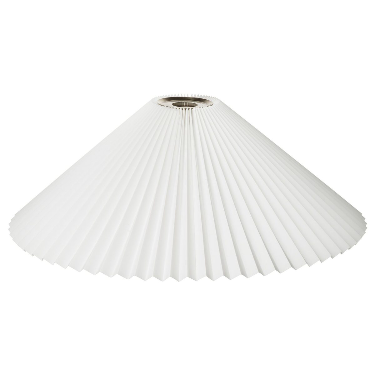 Sarkıt Lamba Abajur Başlığı, Beyaz, 59 cm