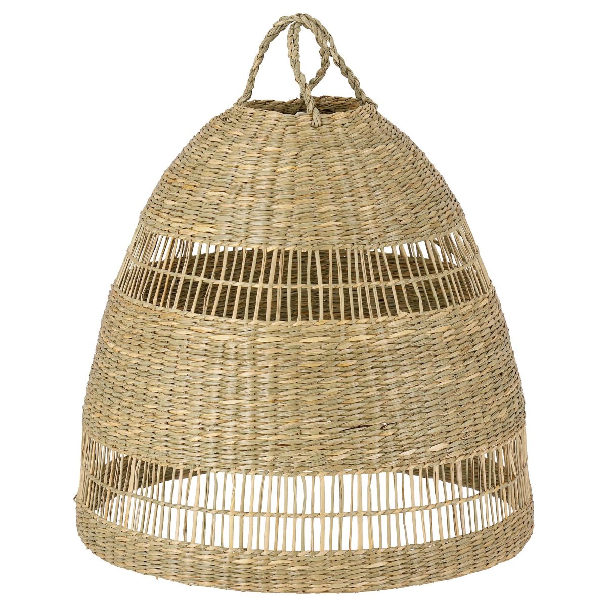 Sarkıt Lamba Abajur Başlığı, Deniz Sazı, 36 cm