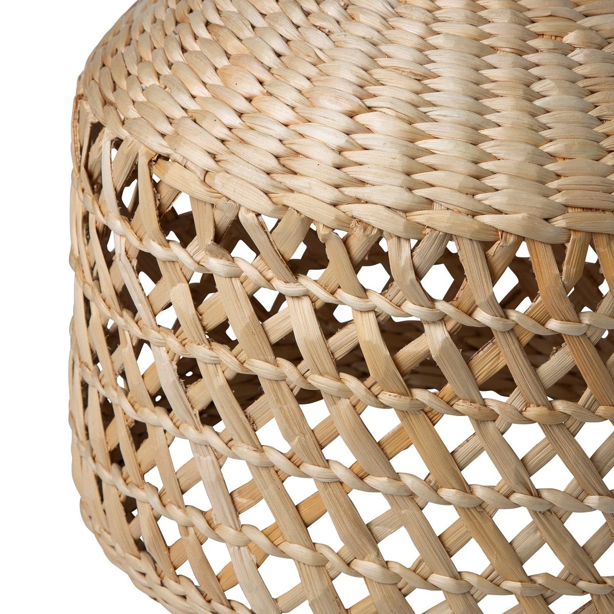Sarkıt Lamba Abajur Başlığı, Muz Lifi, 35 cm – 3. görsel