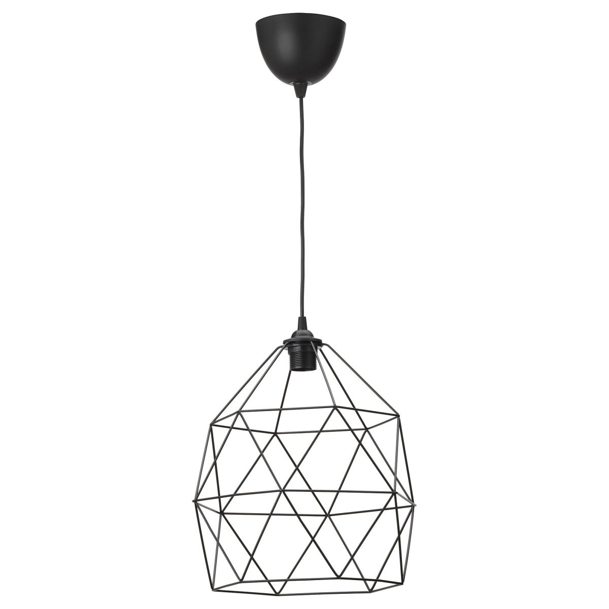 Sarkıt Lamba, Siyah, 30 cm