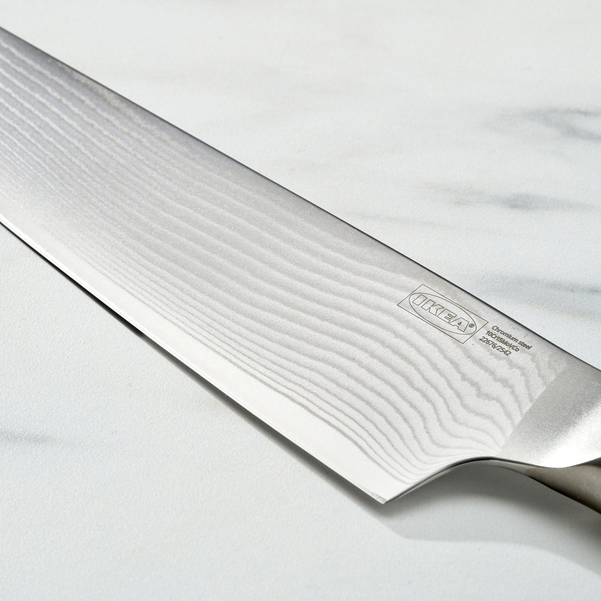 Şef Bıçağı, Şam Çeliği-Siyah, 22 cm – 3. görsel