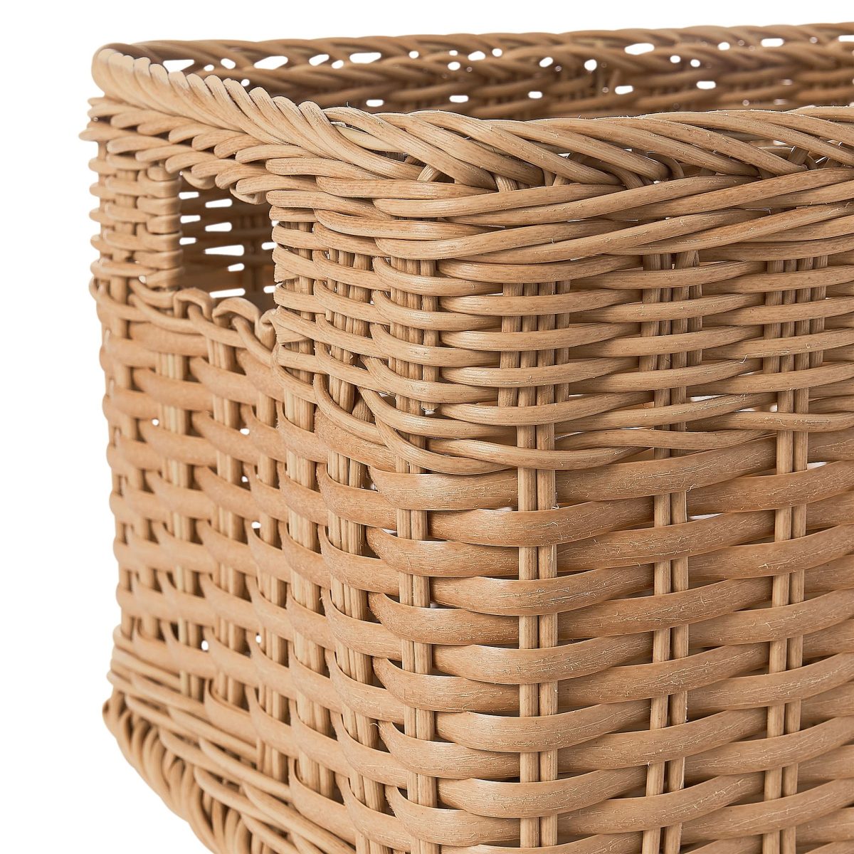 Sepet, Plastik Rattan, 25x35x20 cm – 2. görsel
