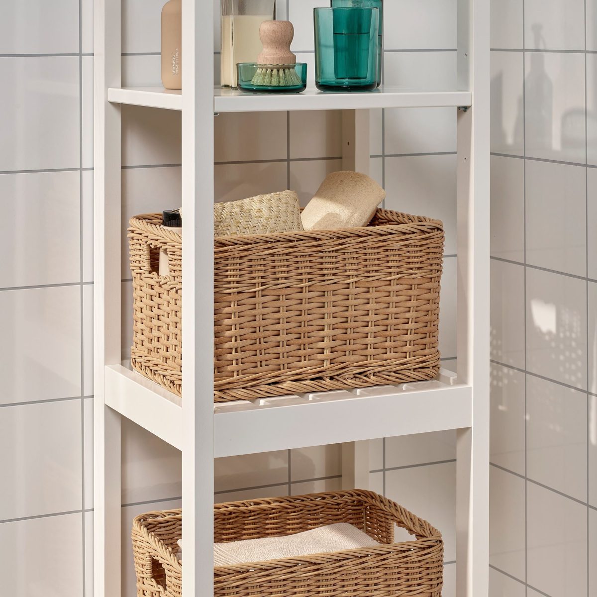 Sepet, Plastik Rattan, 25x35x20 cm – 4. görsel