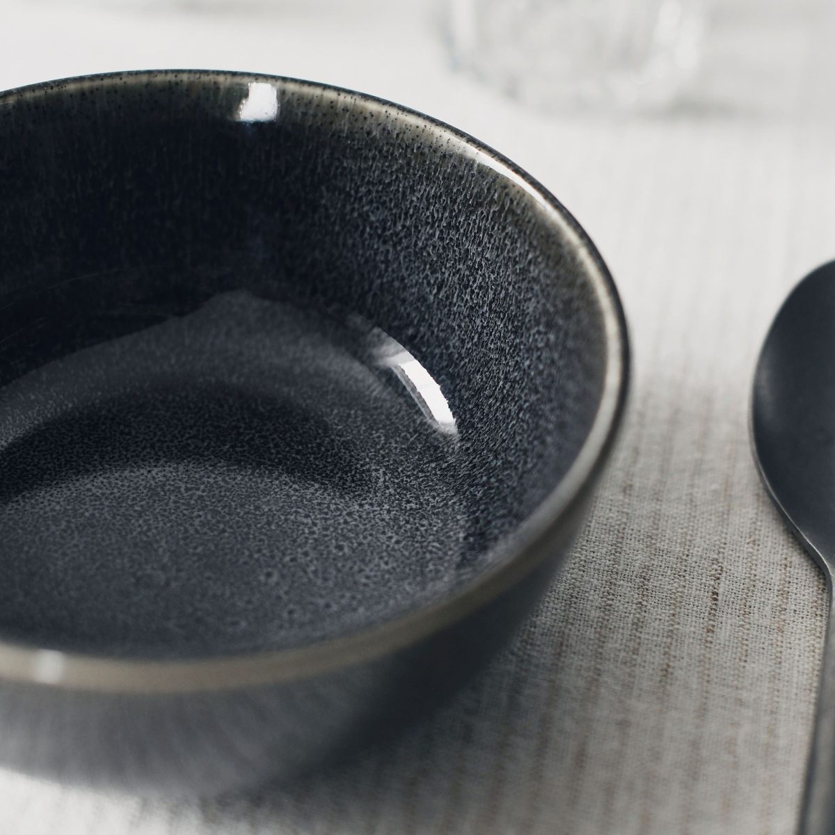 Seramik Kase, Koyu Gri, 14 cm – 4. görsel