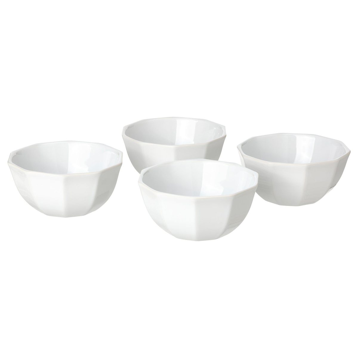 Kase Seti, Beyaz, 15 cm, 4 adet