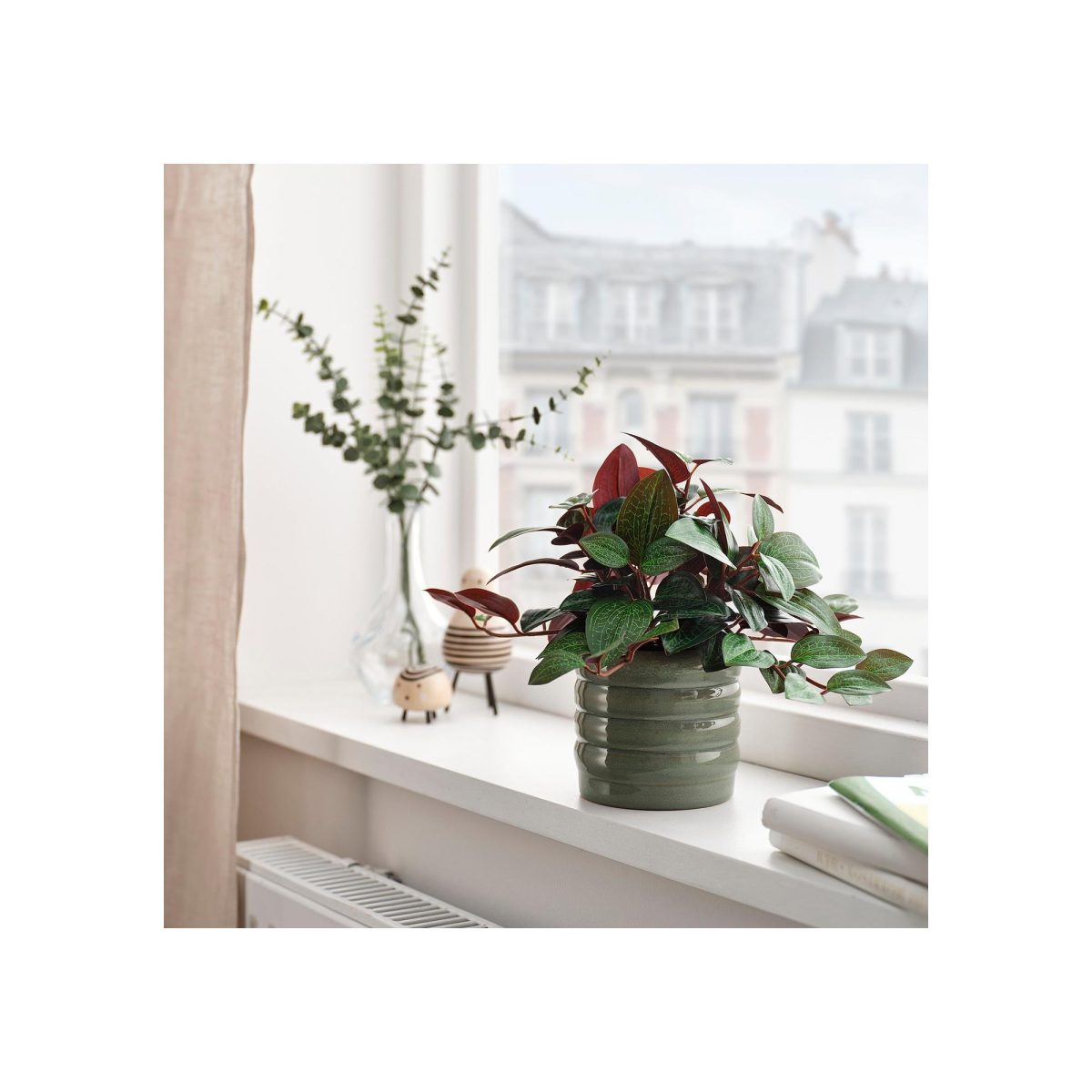 Seramik Saksı, Yeşil, 9 cm – 2. görsel