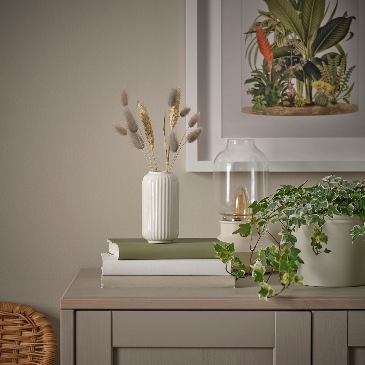 Seramik Saksı, Beyaz, 12 cm – 2. görsel