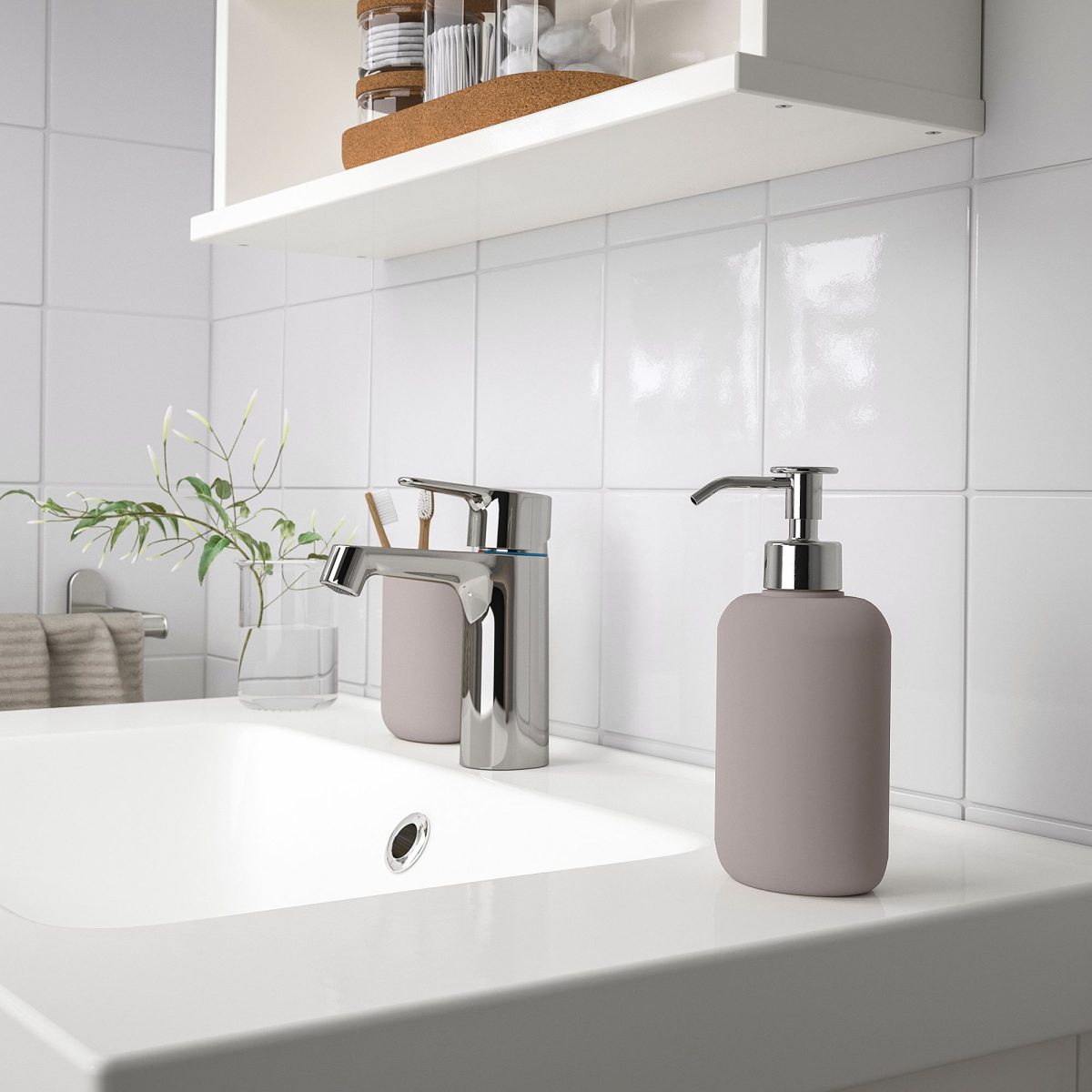 Sıvı Sabunluk, Bej, 300 ml – 3. görsel