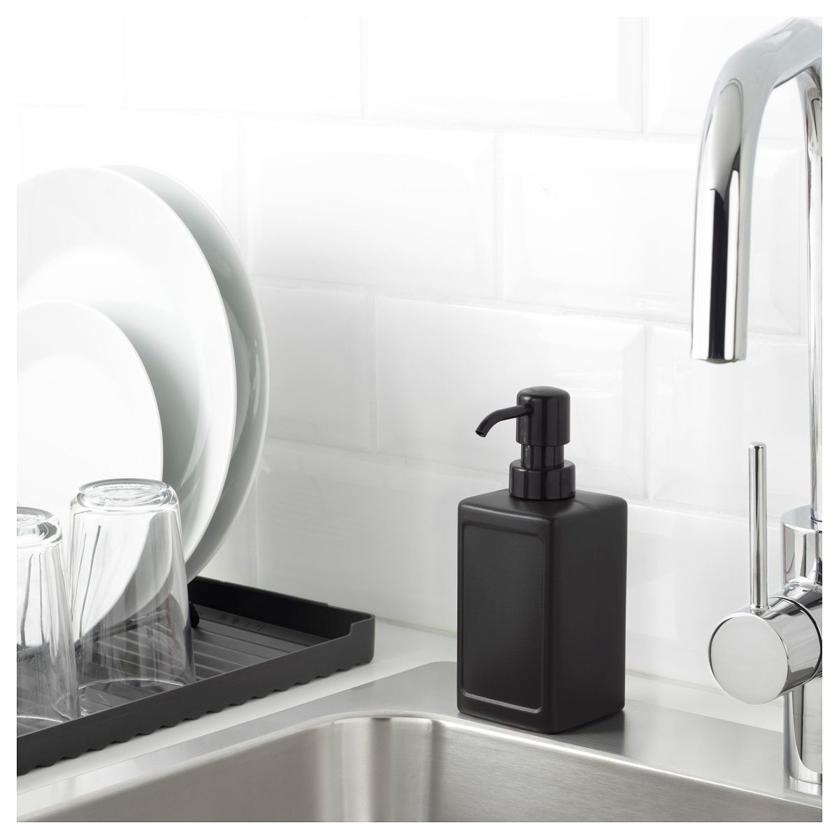 Sıvı Sabunluk, Siyah, 450 ml – 2. görsel