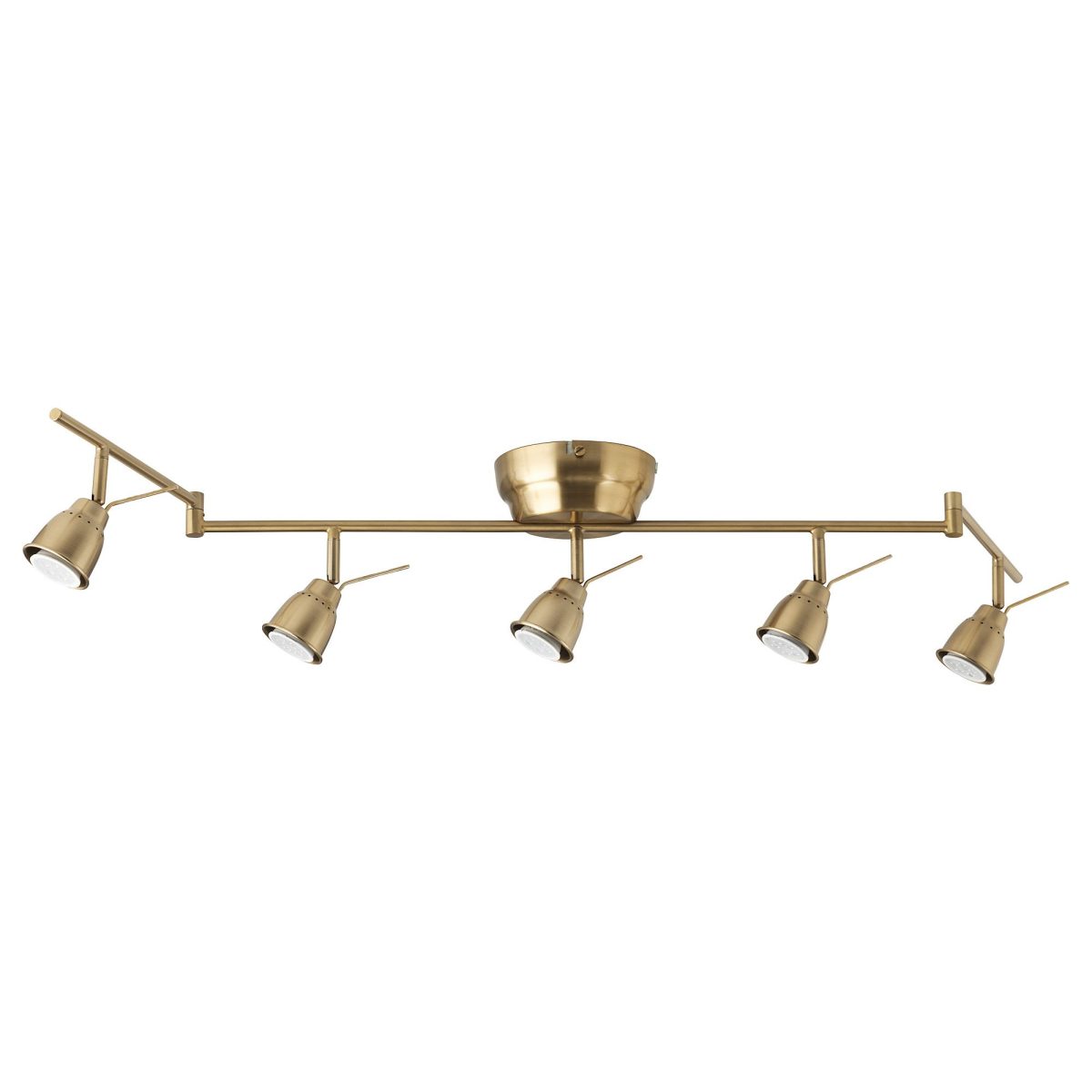 Spot Lamba, Pirinç Rengi, 131 cm, 5 Spotlu – 2. görsel