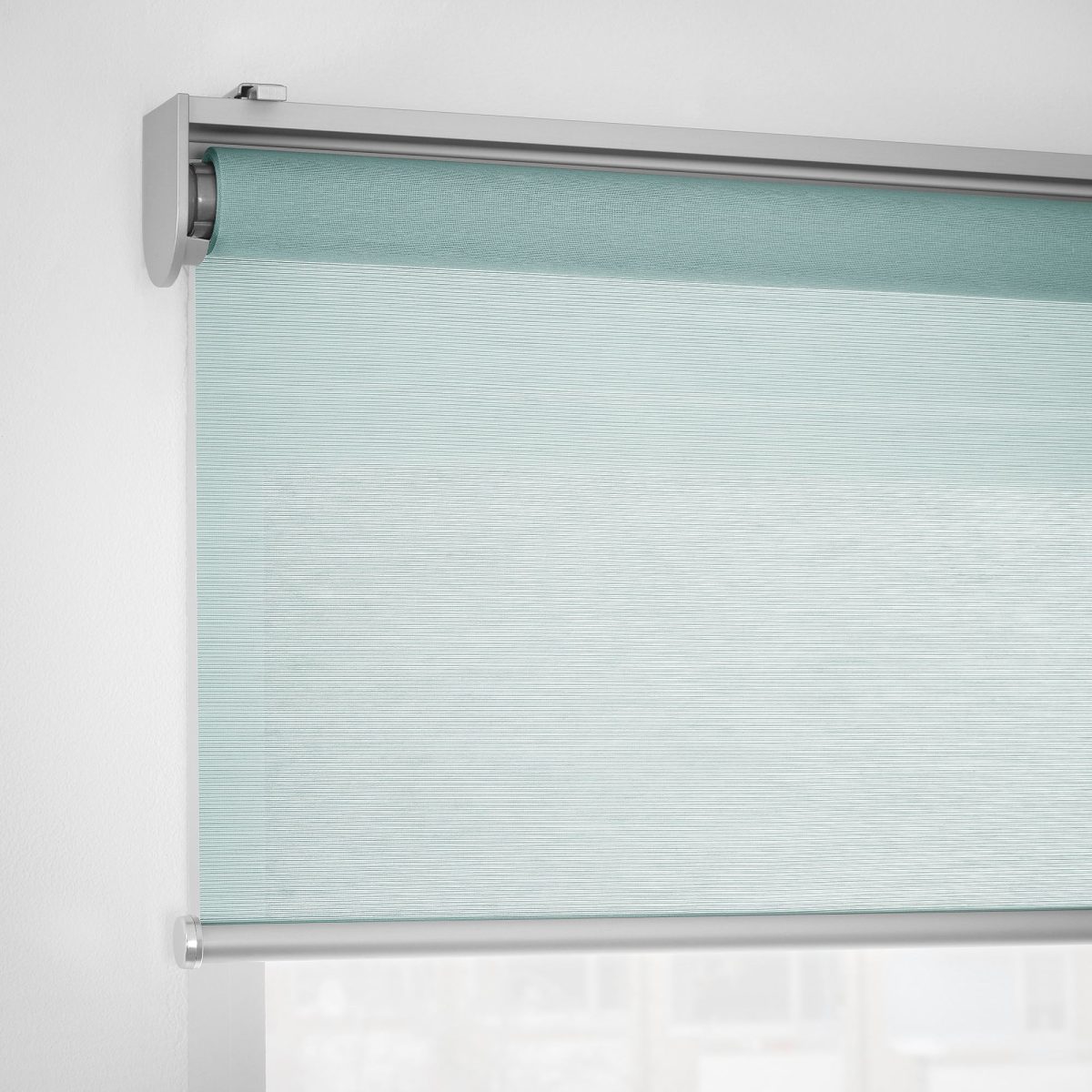 Stor Perde, Yeşil, 60x195 cm, Şeffaf Kumaş, Polyester – 4. görsel