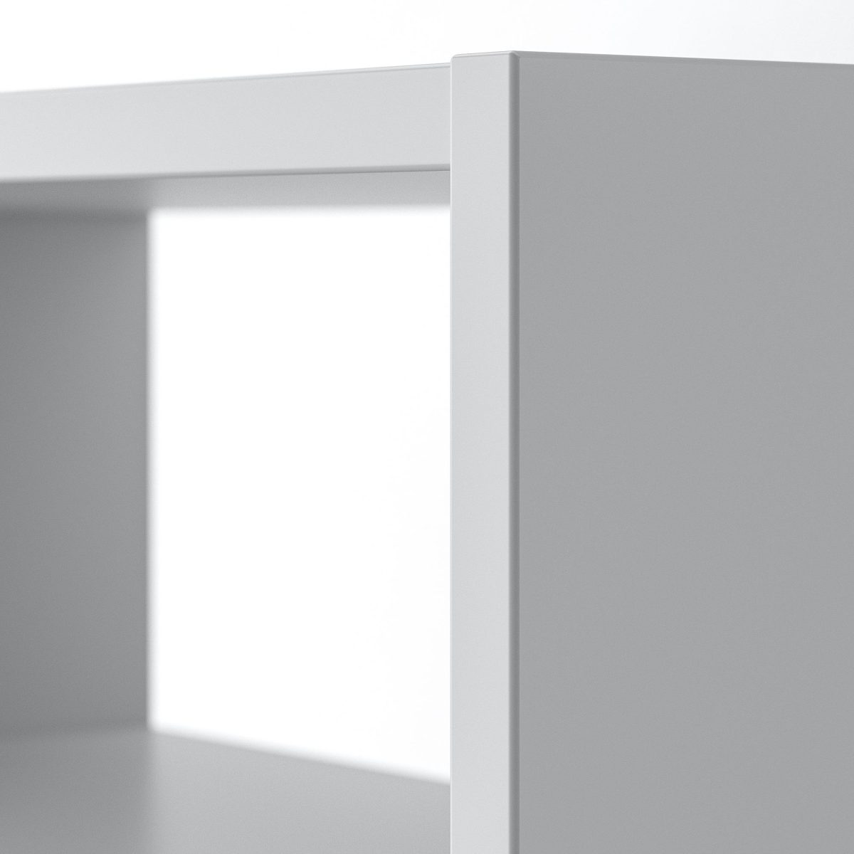Sürgü Kapaklı Dolap, Gri, 119x32x97 cm – 3. görsel