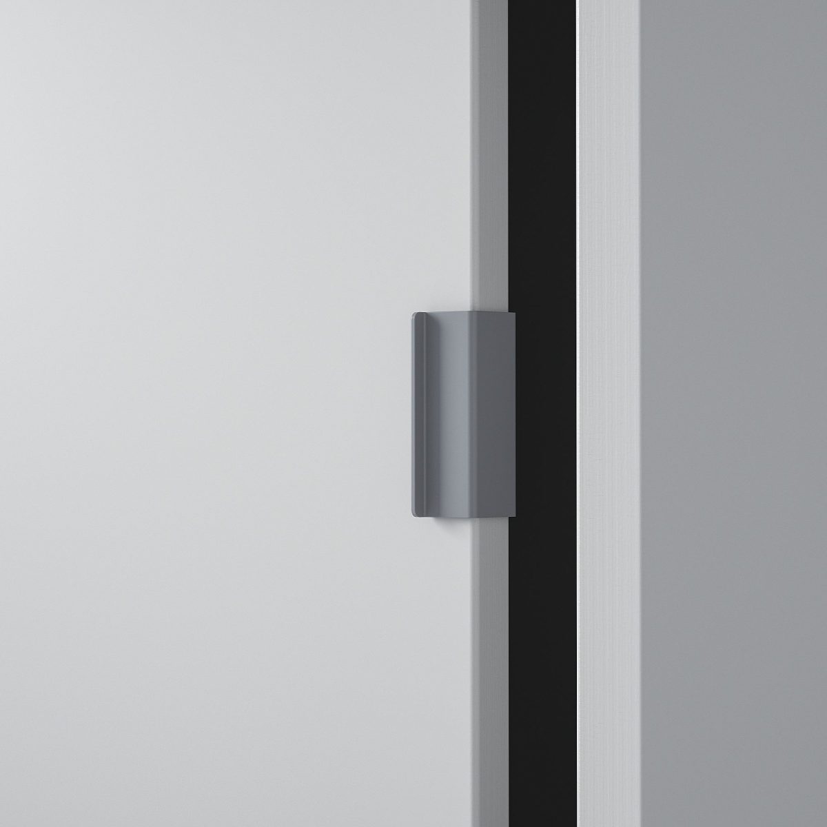 Sürgü Kapaklı Dolap, Gri, 119x32x97 cm – 4. görsel
