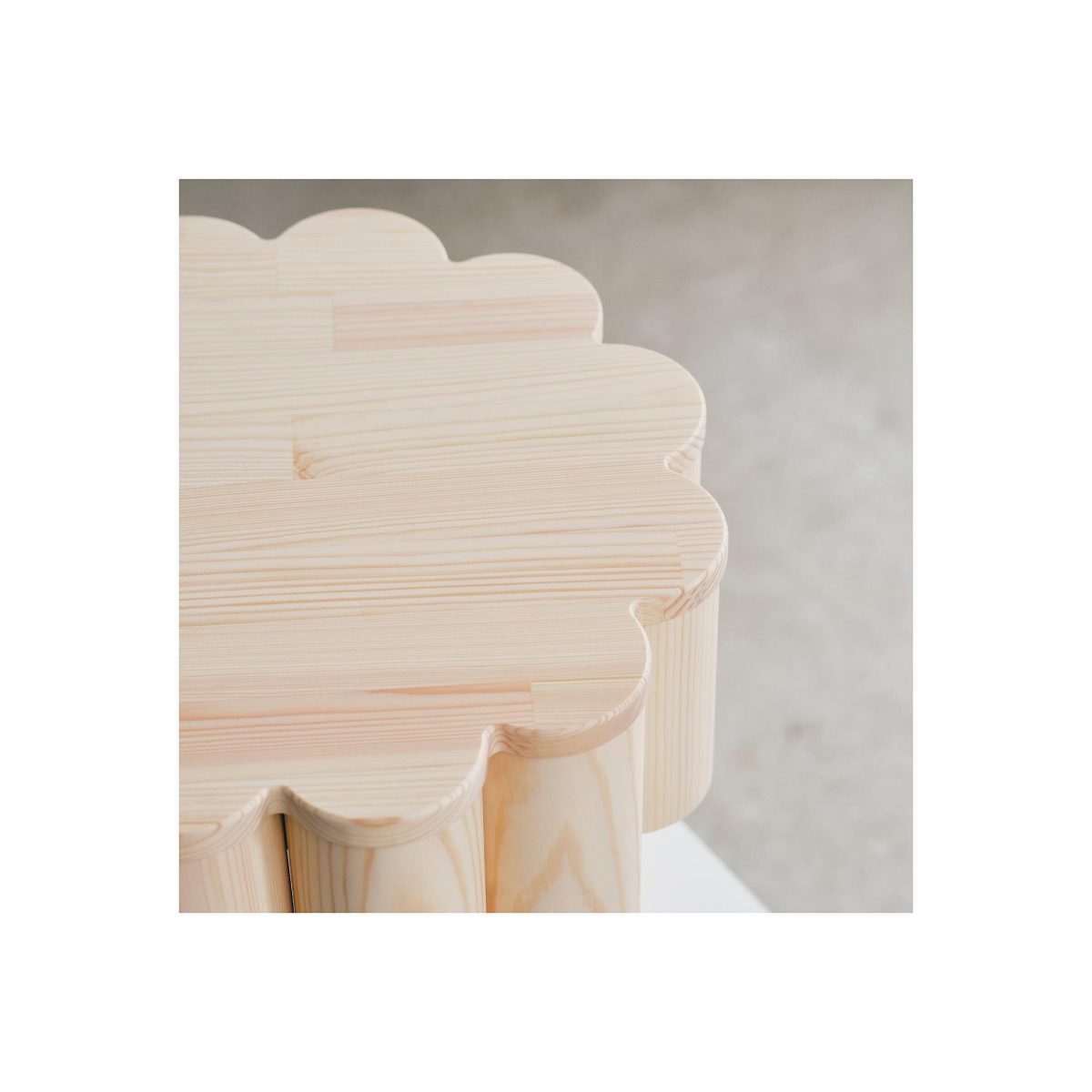 Tabure, Çam, 40 cm – 3. görsel