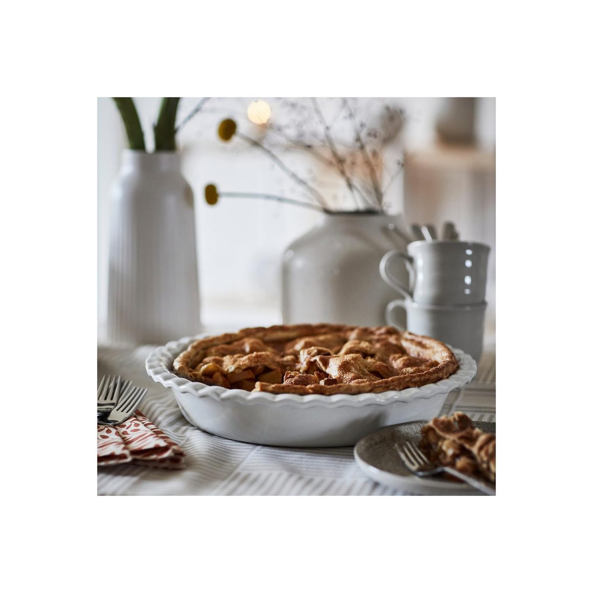 Tart Kalıbı, Kırık Beyaz, 32 cm – 3. görsel