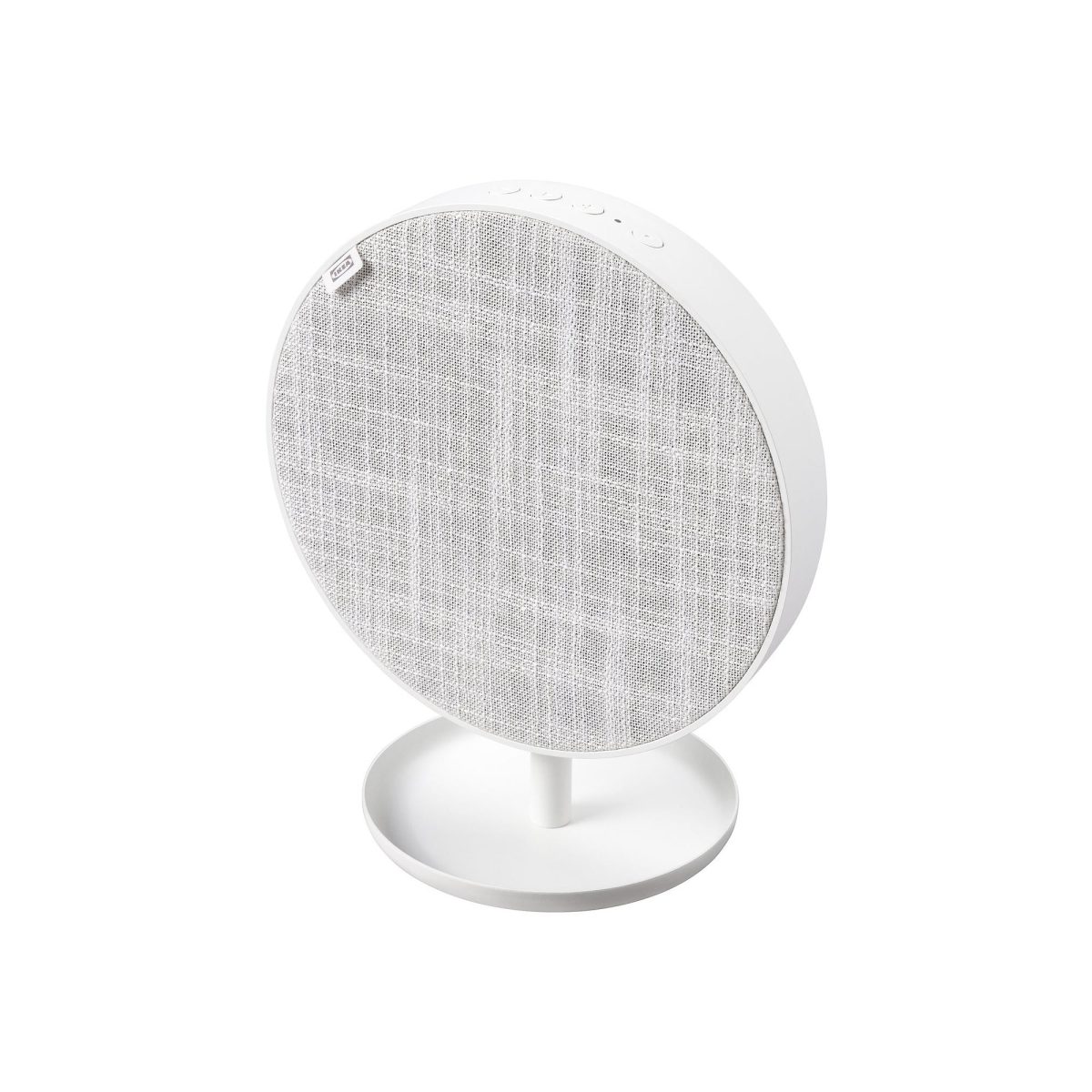 Taşınabilir Bluetooth Hoparlör, Beyaz, 19 cm