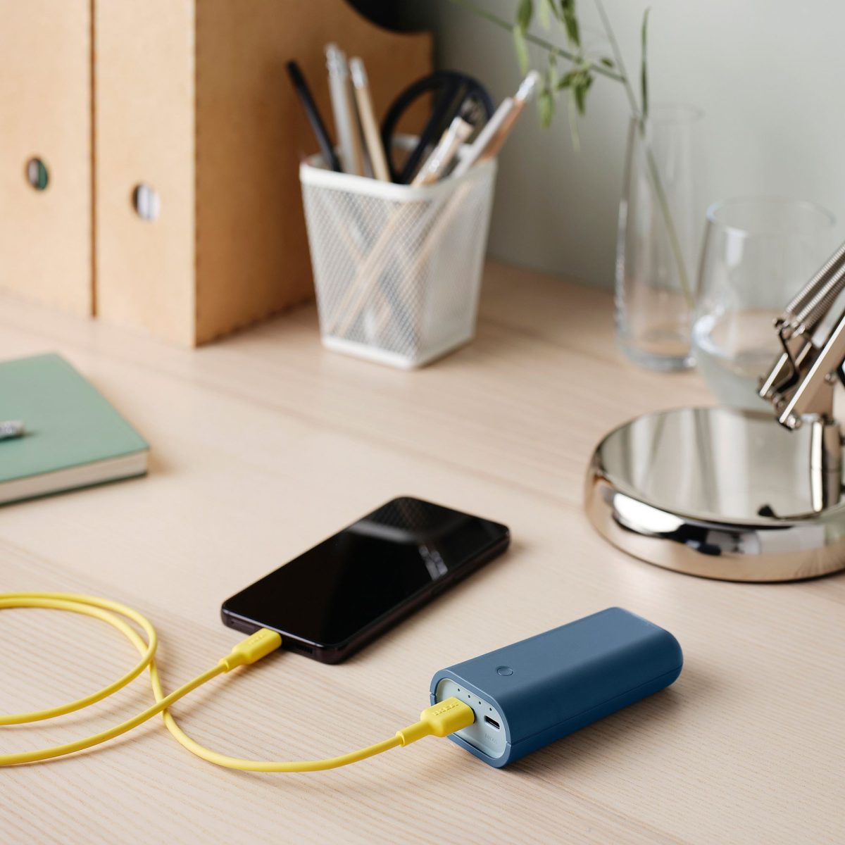 Taşınabilir Şarj Cihazı, Mavi, 5200 mAh – 2. görsel