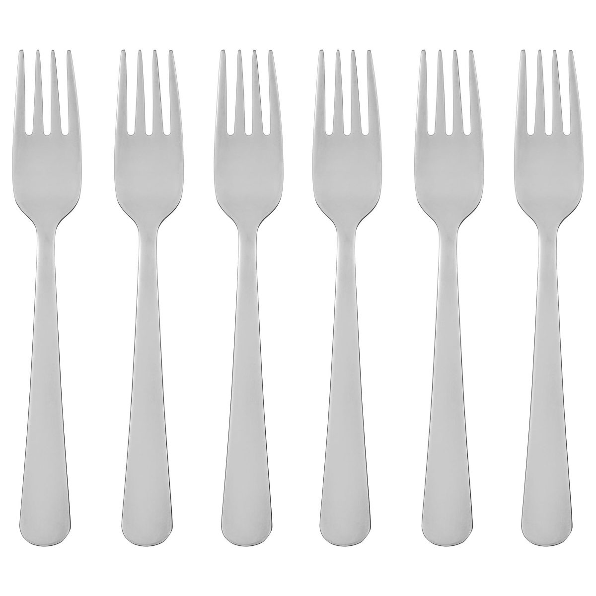 Tatlı Çatalı, Paslanmaz Çelik, 16 cm, 6 adet