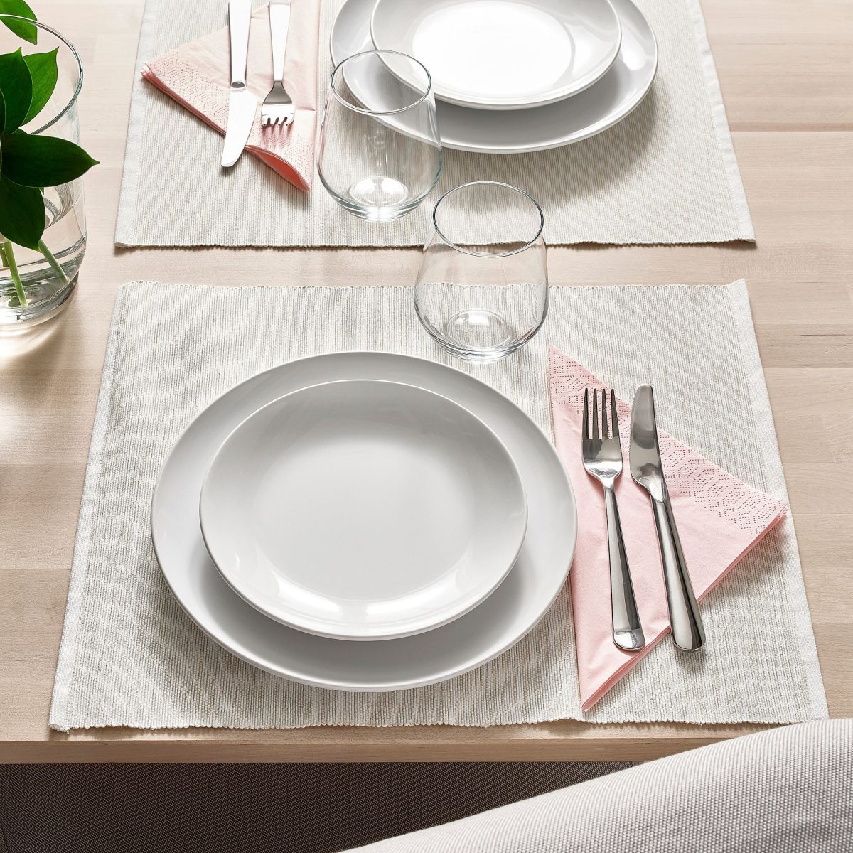 Tatlı Tabağı, Beyaz, 20 cm – 3. görsel