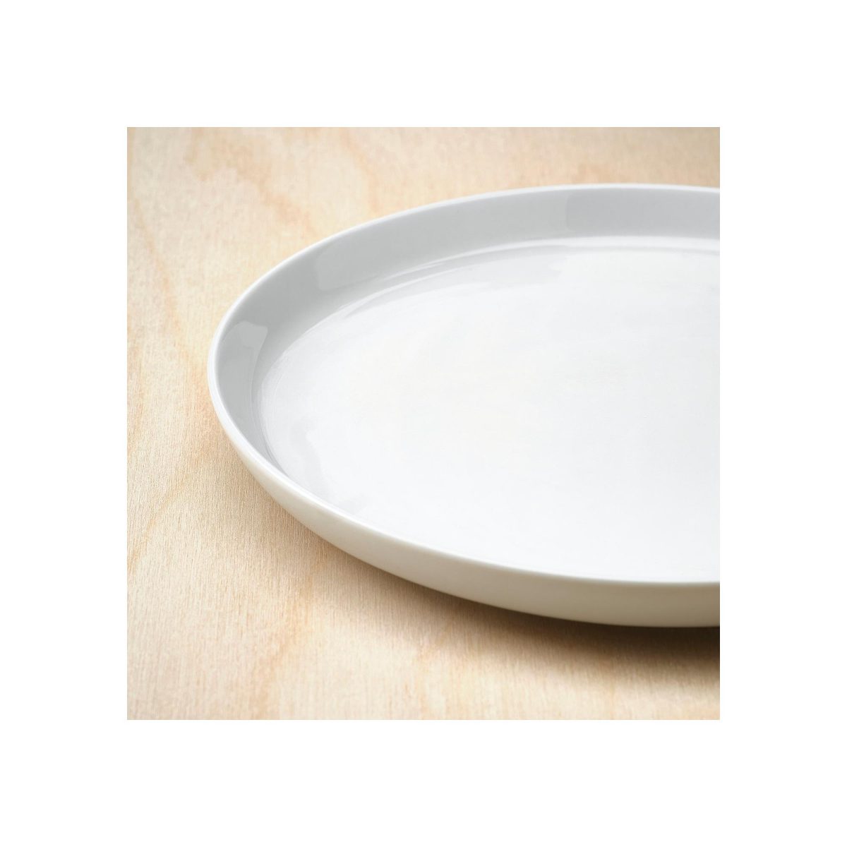 Tatlı Tabağı, Beyaz, 20 cm – 3. görsel