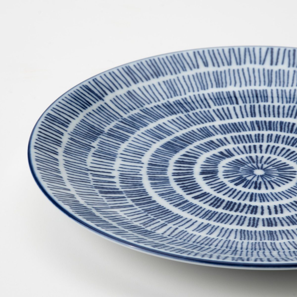 Tatlı Tabağı Seti, Mavi-Beyaz, 18 cm, 4 Parça – 2. görsel