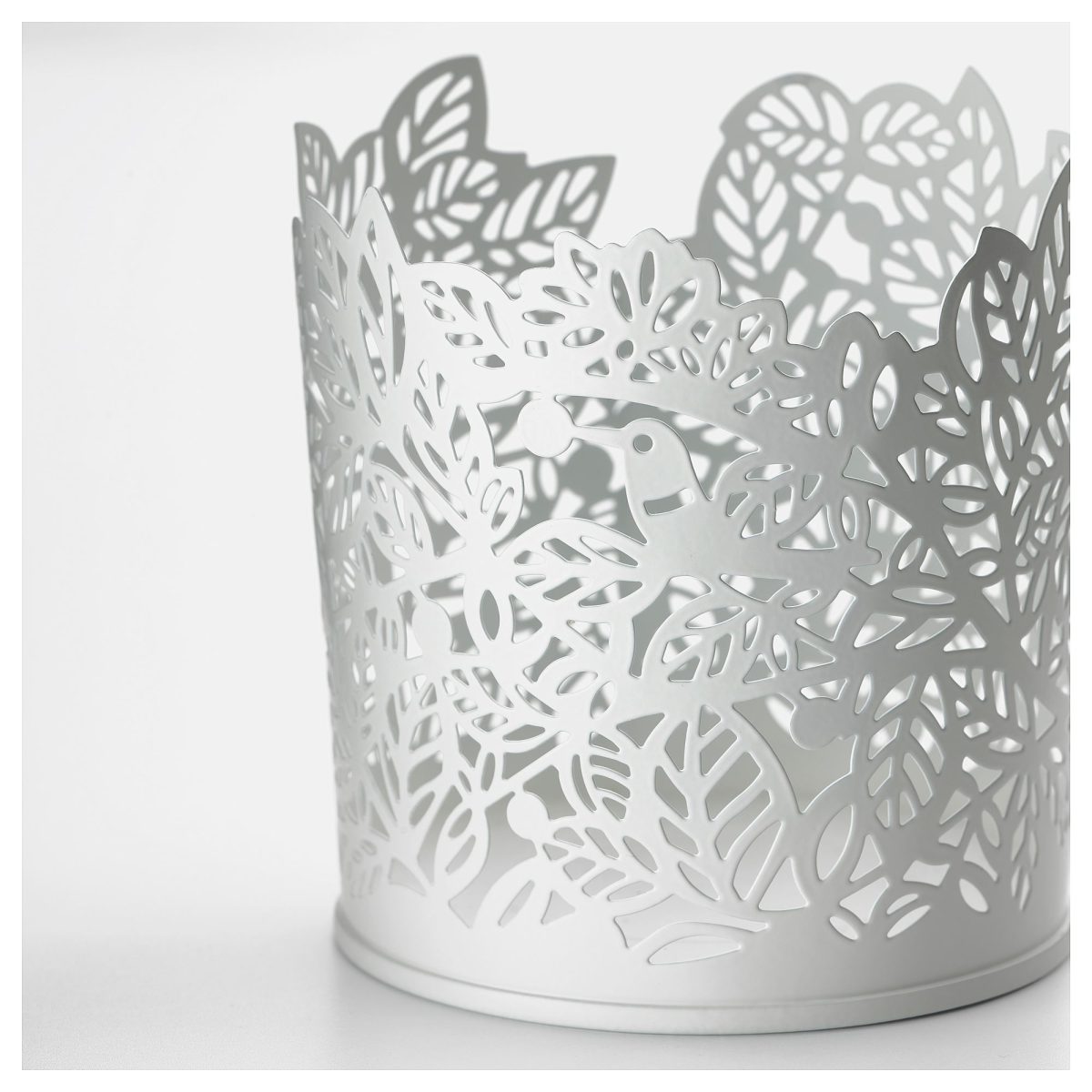 Tealight Mumluk, Beyaz, 8 cm – 2. görsel