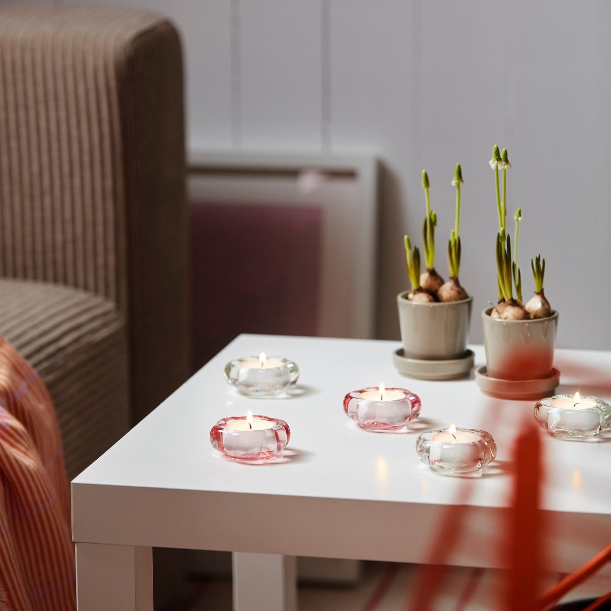 Tealight Mumluk, Cam, 3 cm – 4. görsel
