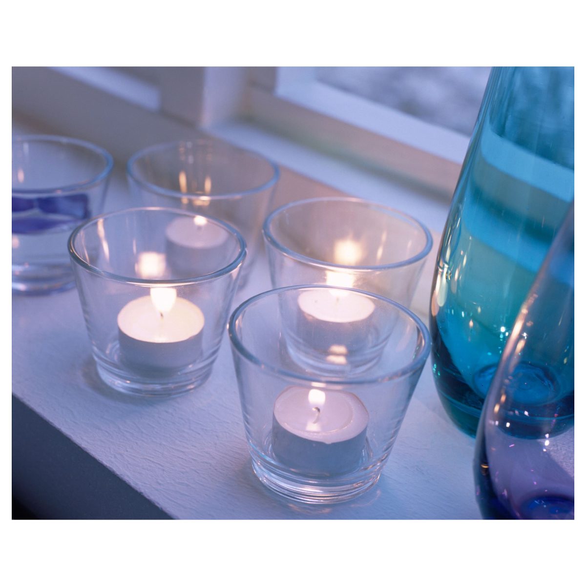 Tealight Mumluk, Cam, Gıda Servisi için Kullanılabilir – 3. görsel