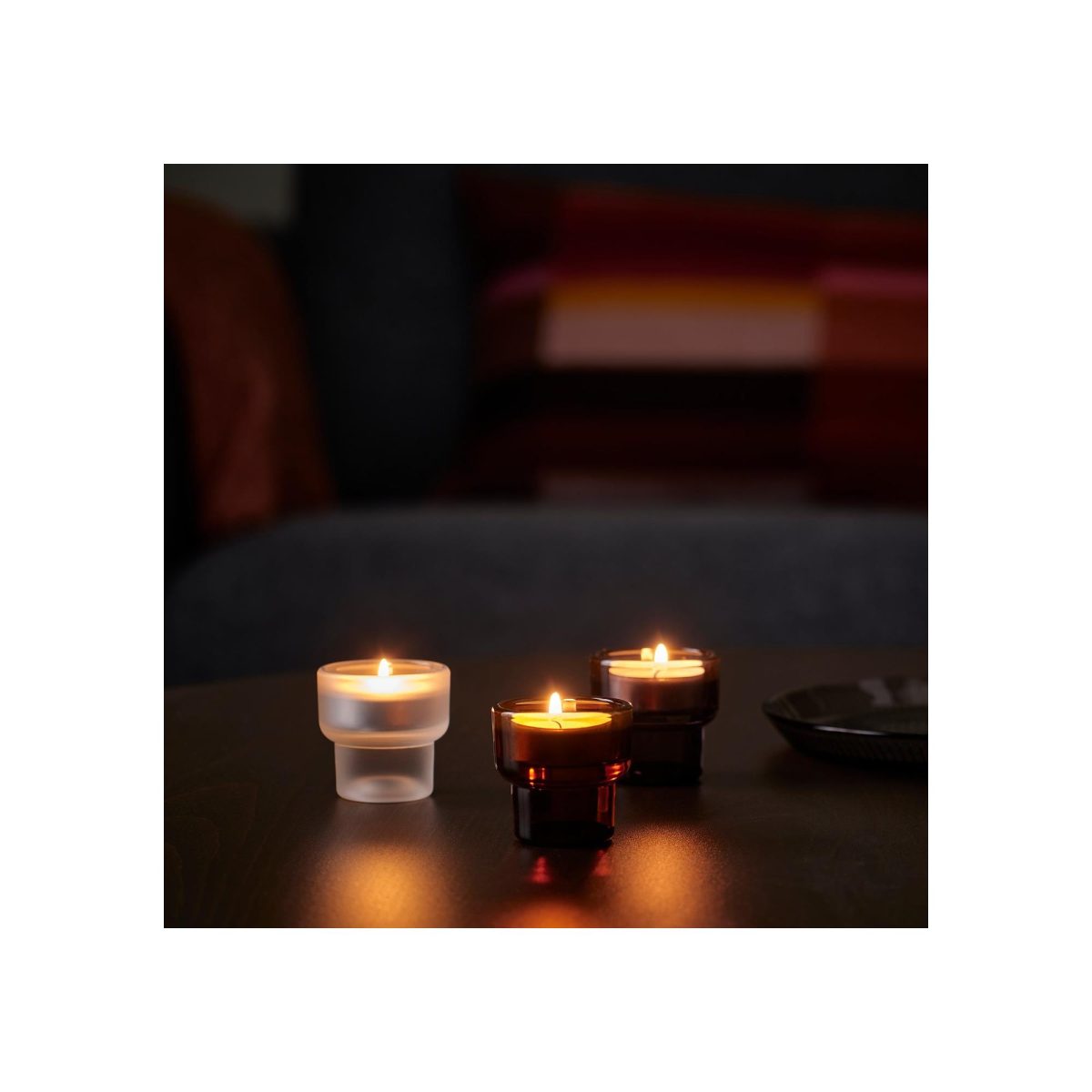 Tealight Mumluk, Çok Renkli, 5.5 cm – 2. görsel