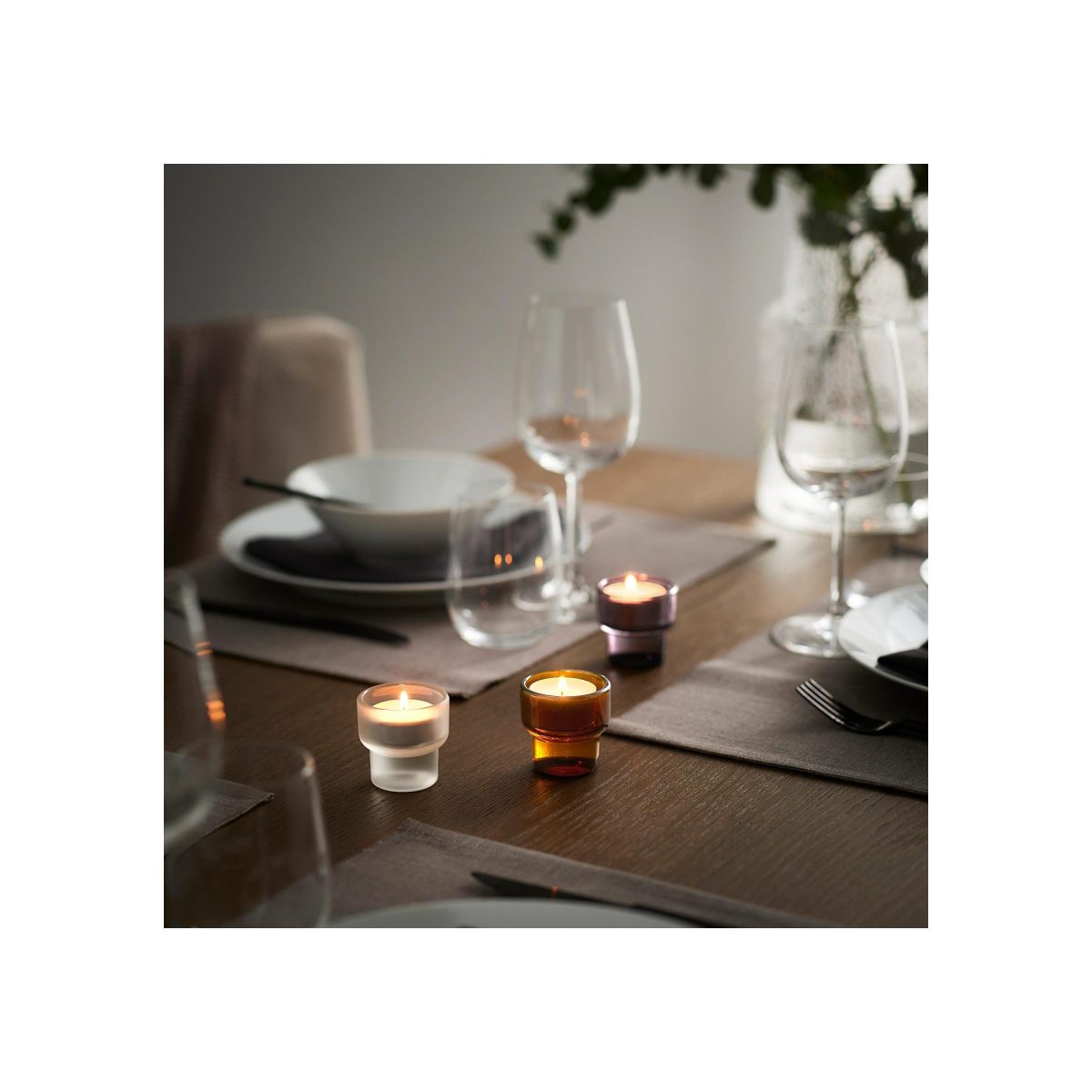Tealight Mumluk, Çok Renkli, 5.5 cm – 3. görsel