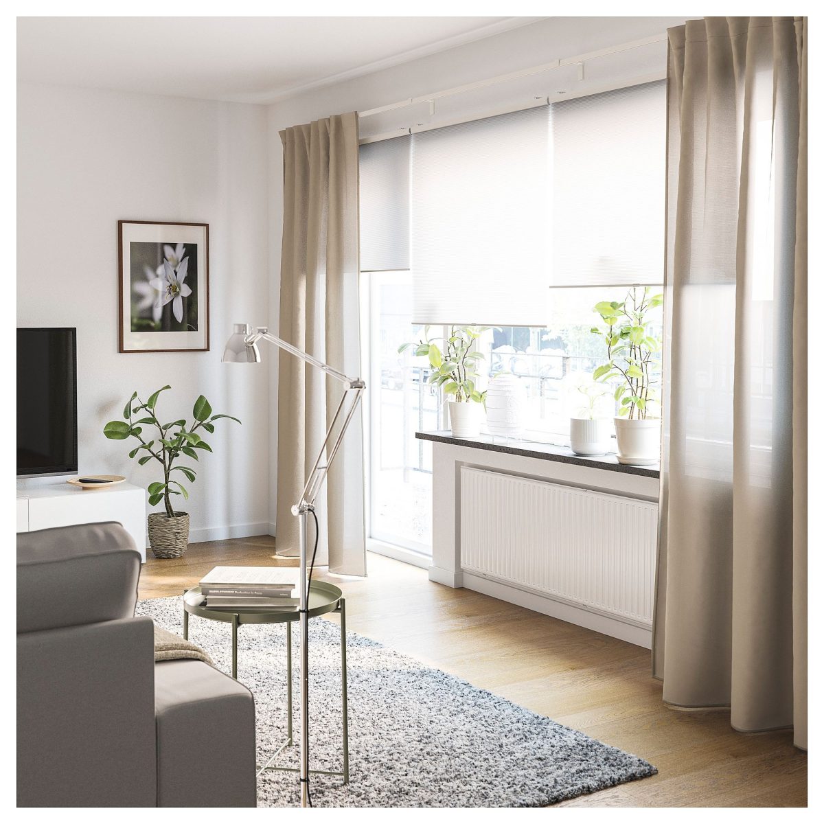 Tekli Ray Uç Seti, Beyaz – 4. görsel
