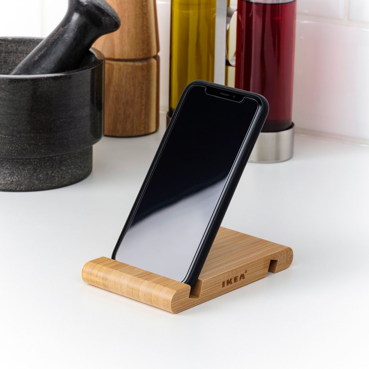 Telefon/Tablet Standı, Bambu – 3. görsel