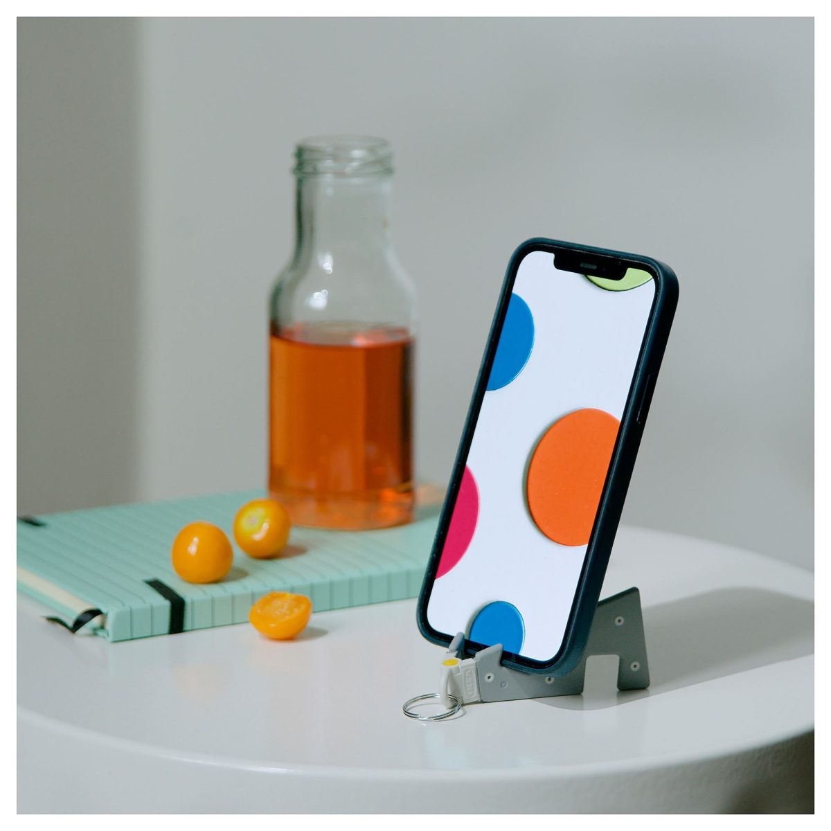 Telefon/Tablet Standı, Gri, 8x4 cm – 4. görsel
