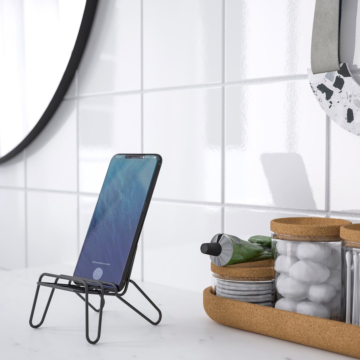 Telefon/Tablet Standı, Siyah – 3. görsel