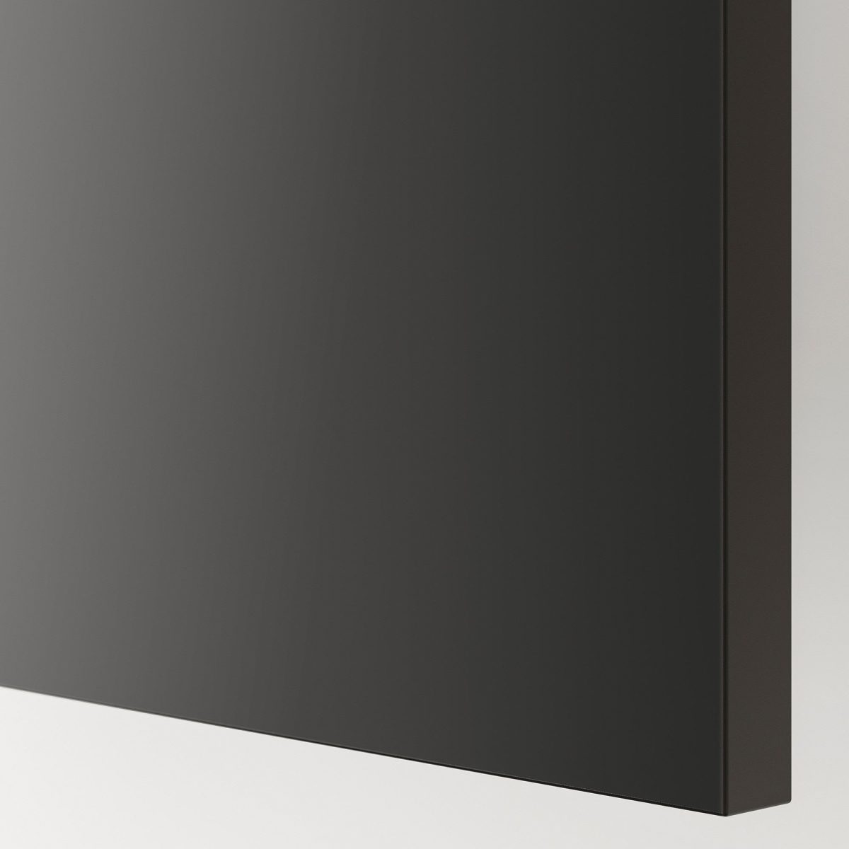 Temizlik Dolabı, Mat Antrasit-Koyu Gri, 60x60x240 cm, 2 Kapaklı ve 1 Üst Dolaplı – 3. görsel