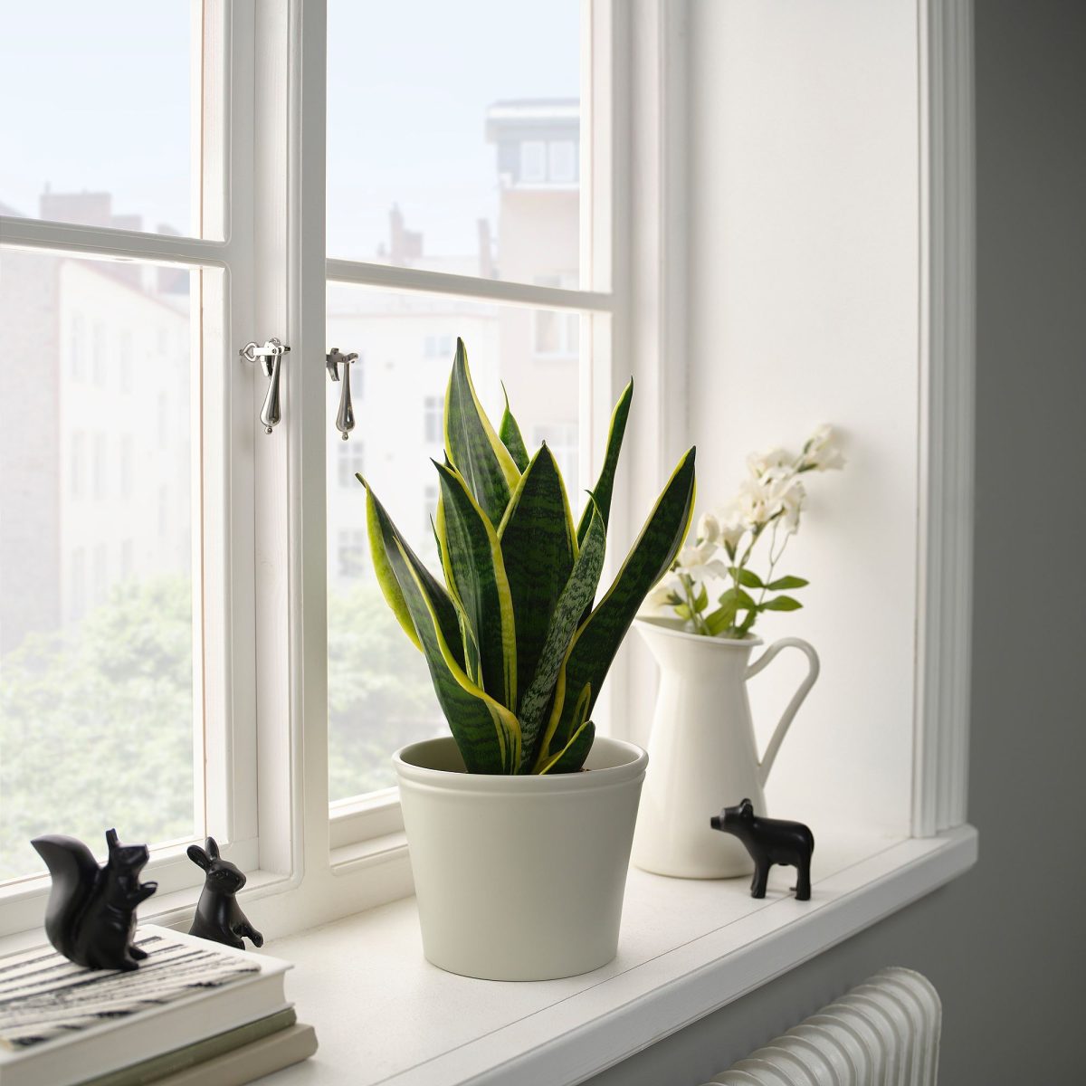Toprak Saksı, Açık Gri-Bej, 15 cm – 2. görsel