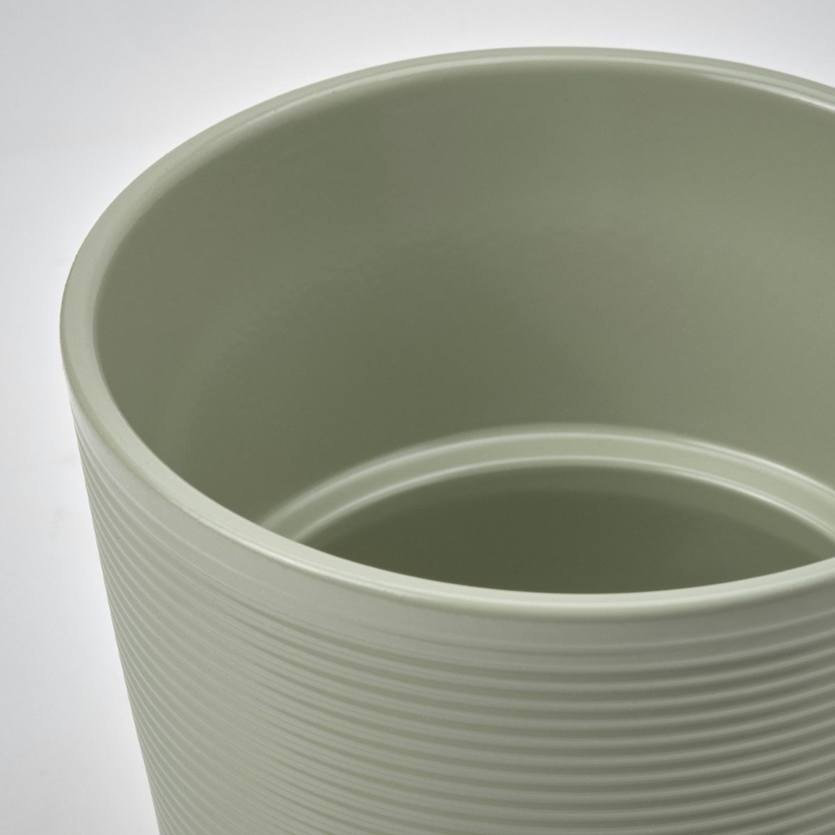 Toprak Saksı, Açık Yeşil, 9 cm – 2. görsel