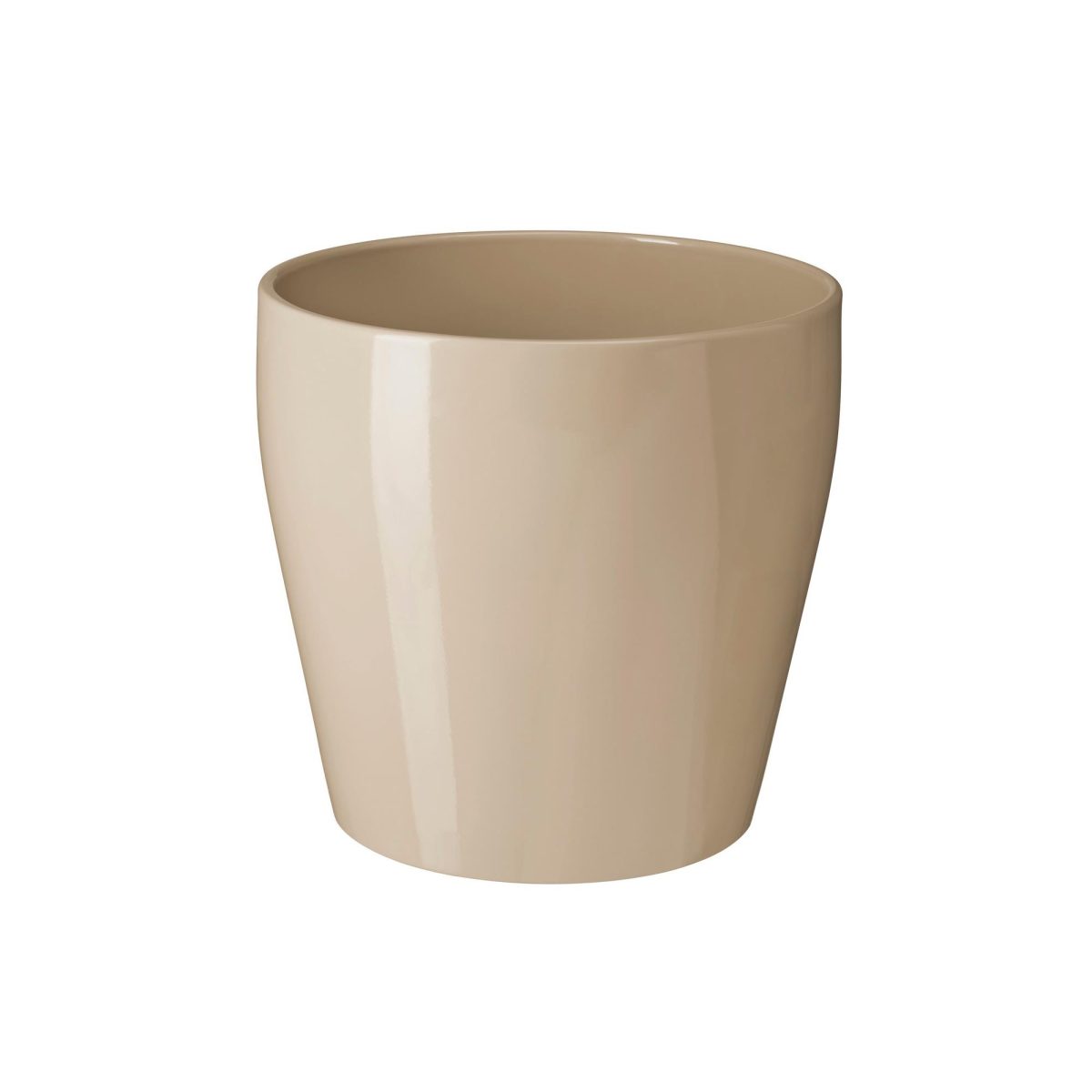 Toprak Saksı, Bej, 24 cm