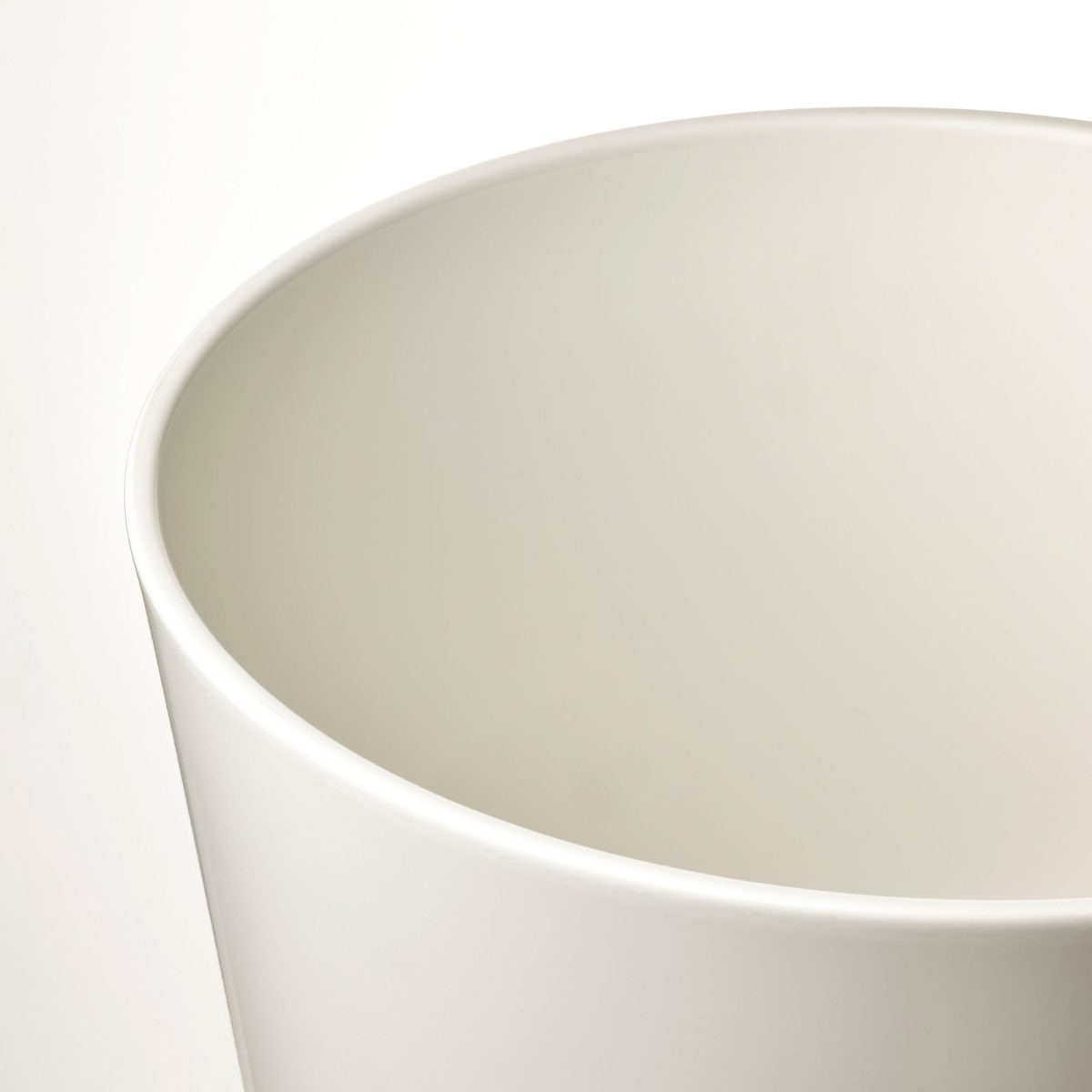 Toprak Saksı, Beyaz, 32 cm, İç Mekan – 3. görsel