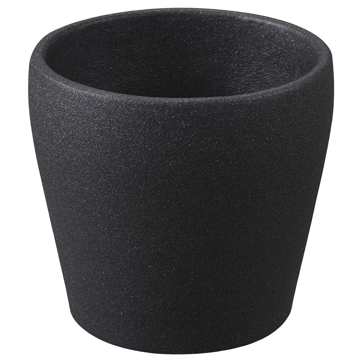Toprak Saksı, Koyu Gri, 6 cm