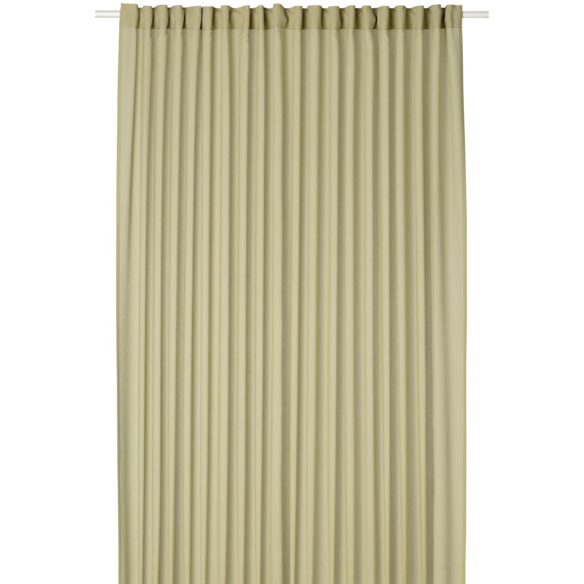 Tül Perde, Açık Zeytin Yeşili, 300x300 cm, Şeffaf Kumaş, Polyester