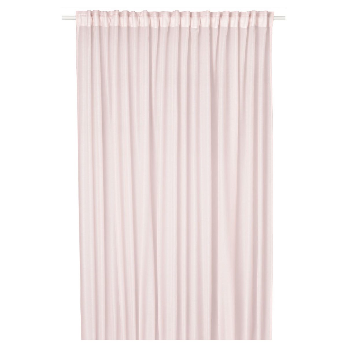 Tül Perde, Pembe, 300x300 cm, Şeffaf Kumaş, Polyester