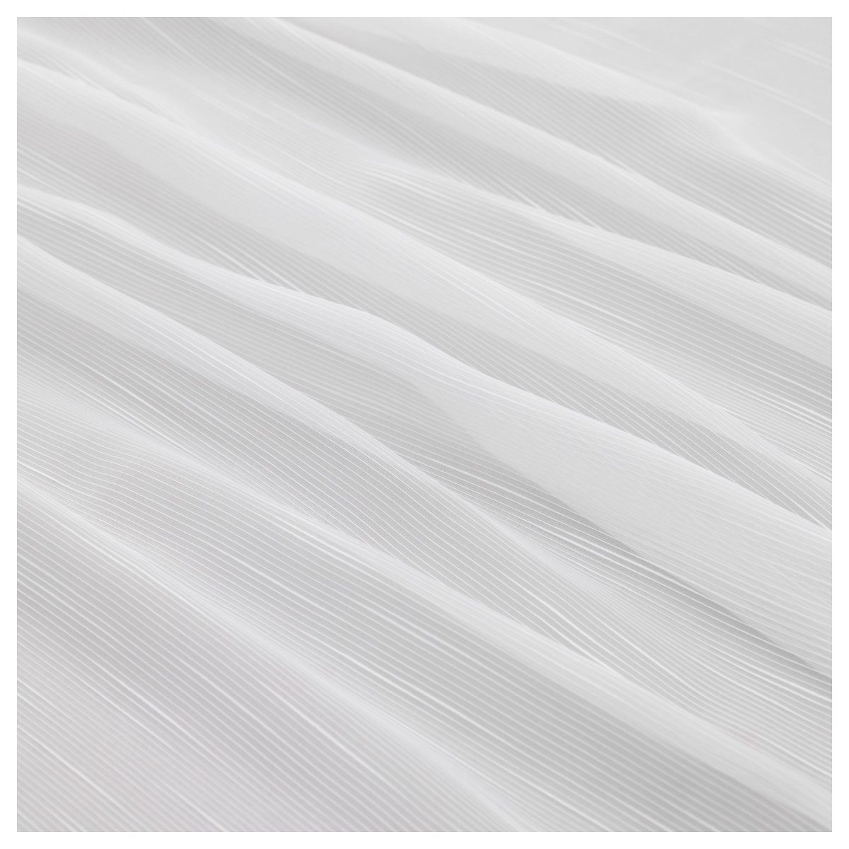 Tül Perde/2 Kanat, Beyaz, 145x300 cm, Şeffaf Kumaş, Polyester – 2. görsel