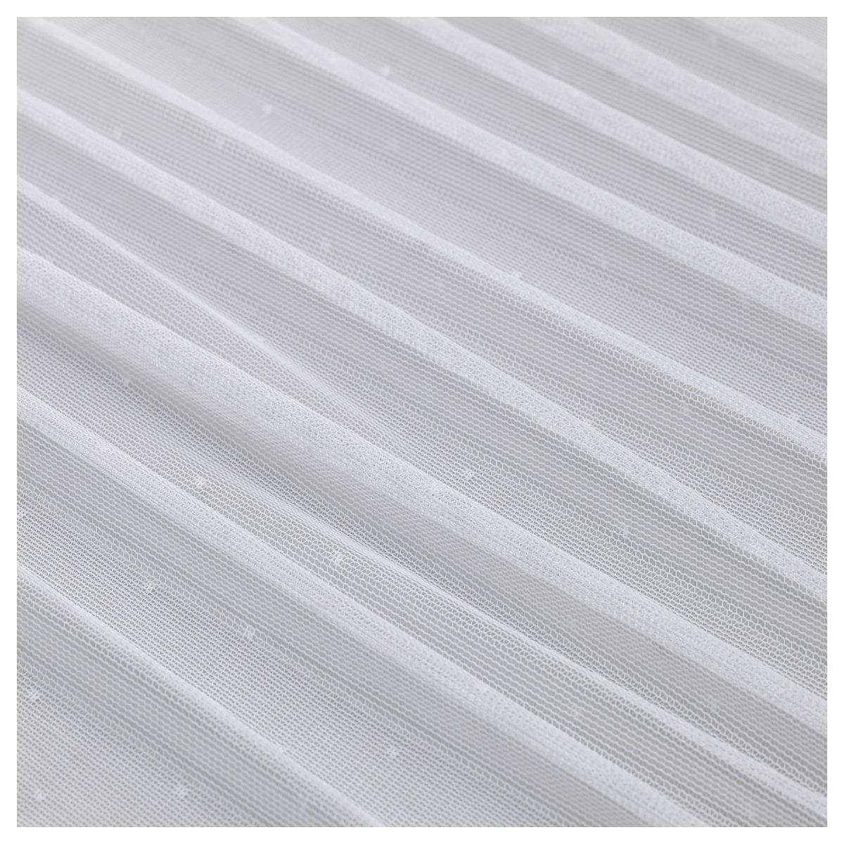 Tül Perde/2 Kanat, Beyaz, 145x300 cm, Şeffaf Kumaş, Polyester – 4. görsel